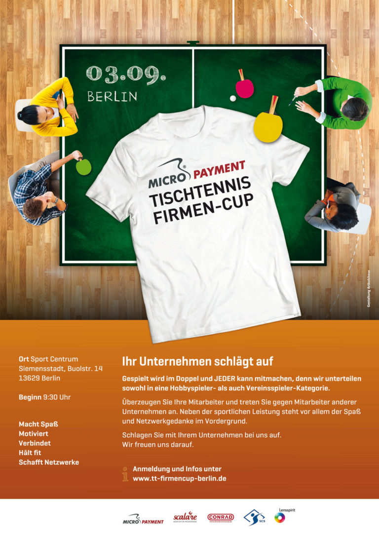 6. Berliner Tischtennis-Firmen-Cup | Berliner Tisch-Tennis Verband E.V.